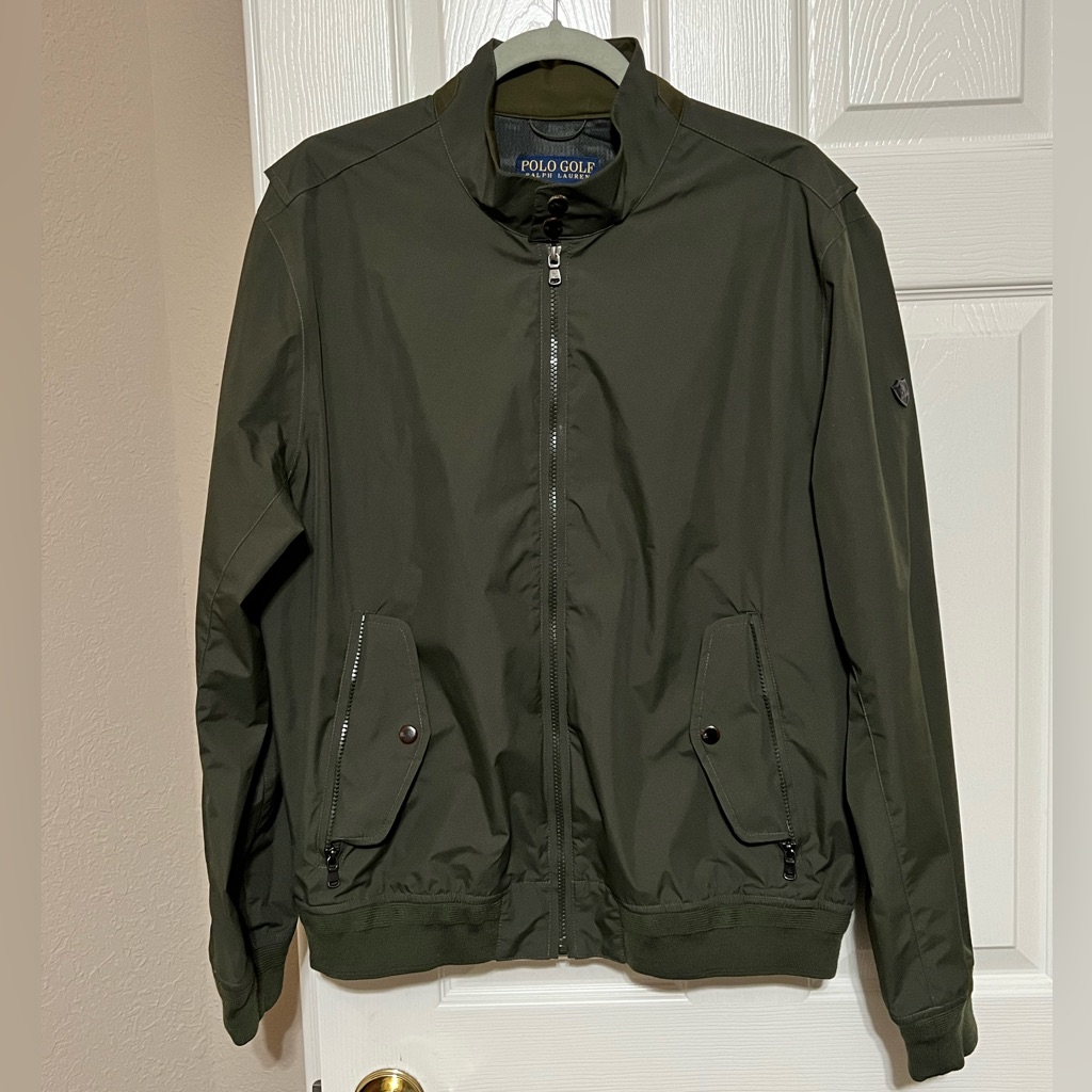 Mens Ralph Lauren Polo Golf Windbreaker Jacket